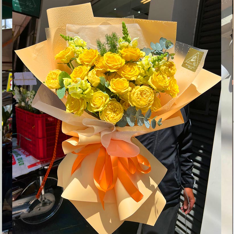 Bó hoa chúc mừng đẹp tại Long Thành, Nhơn Trạch
