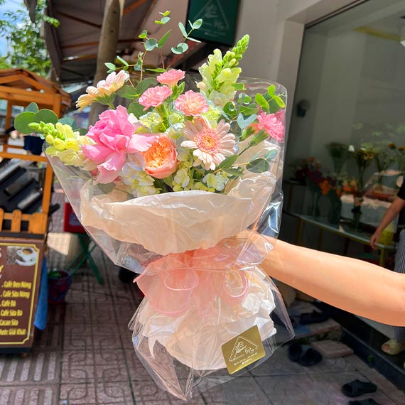 Bó hoa chúc mừng đẹp ở Long Thành tại Long Thành, Nhơn Trạch mã số 877