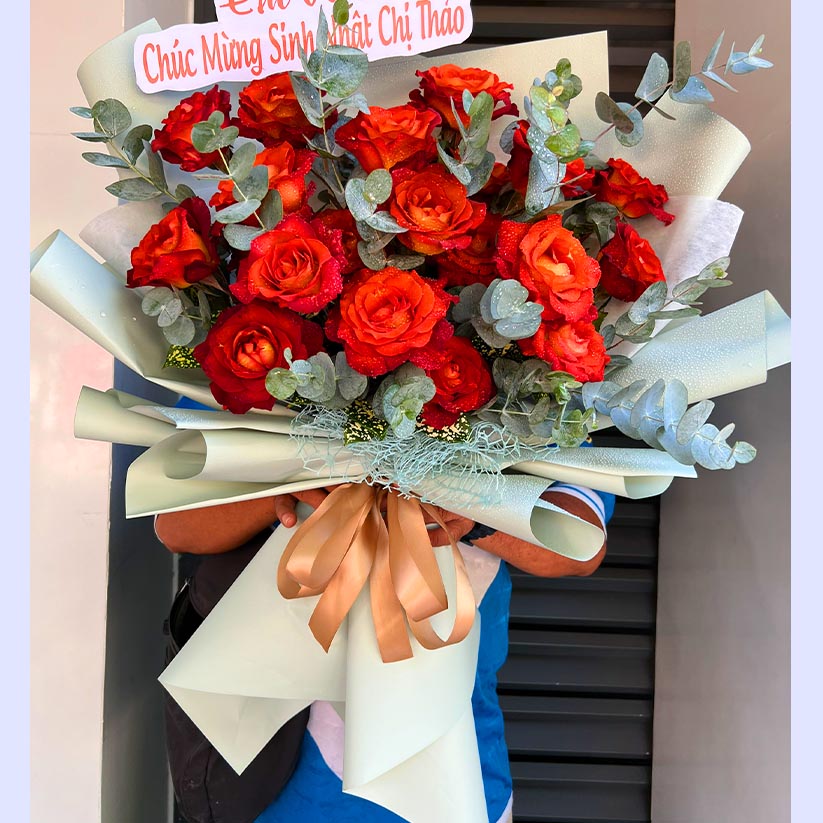 Bó hoa sinh nhật đẹp tại Long Thành, Nhơn Trạch