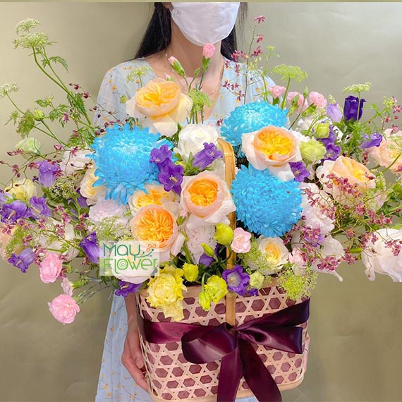 Giỏ hoa chúc mừng sinh nhật tại Long Thành, Nhơn Trạch