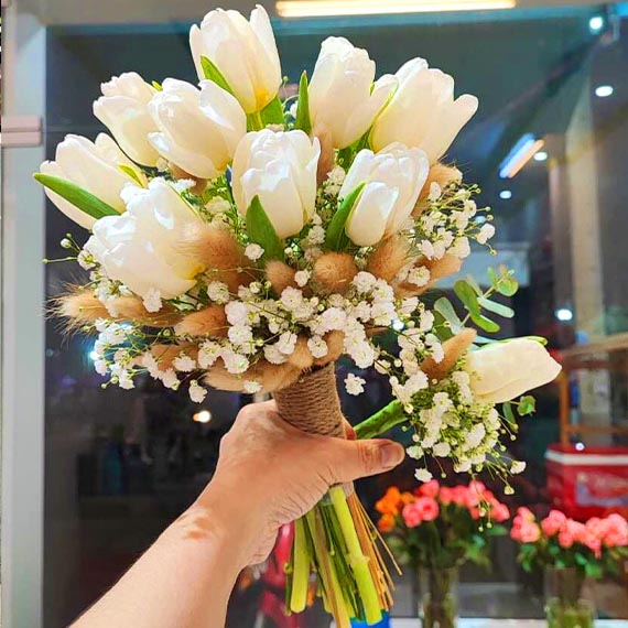 Hoa cầm tay cô dâu đẹp, giao tận nơi Long Thành tại Long Thành, Nhơn Trạch