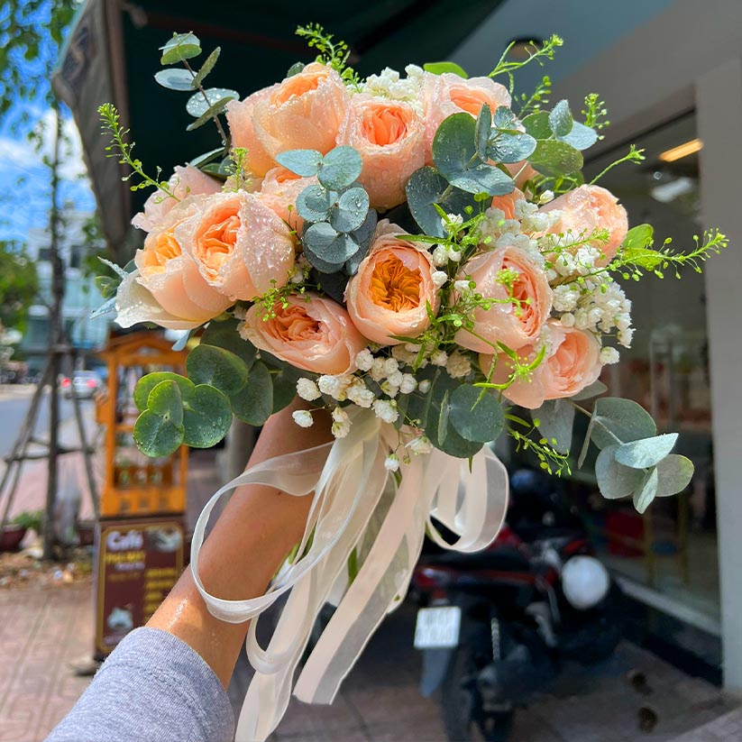 Hoa cưới, hoa cầm tay cô dâu đẹp tại Long Thành, Nhơn Trạch