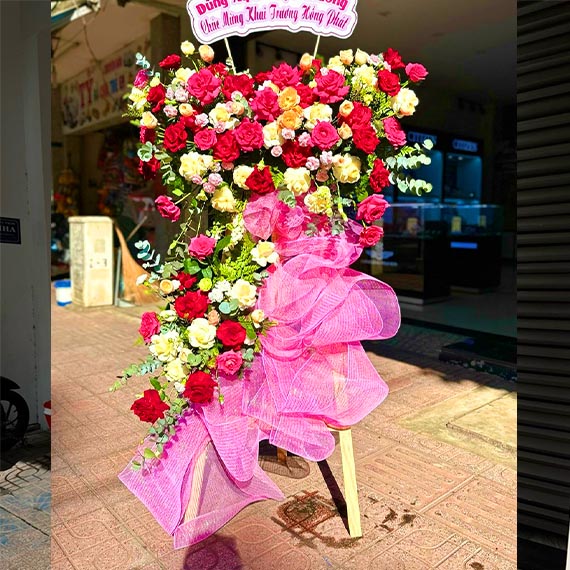 Hoa mừng khai trương tại Long Thành, Nhơn Trạch