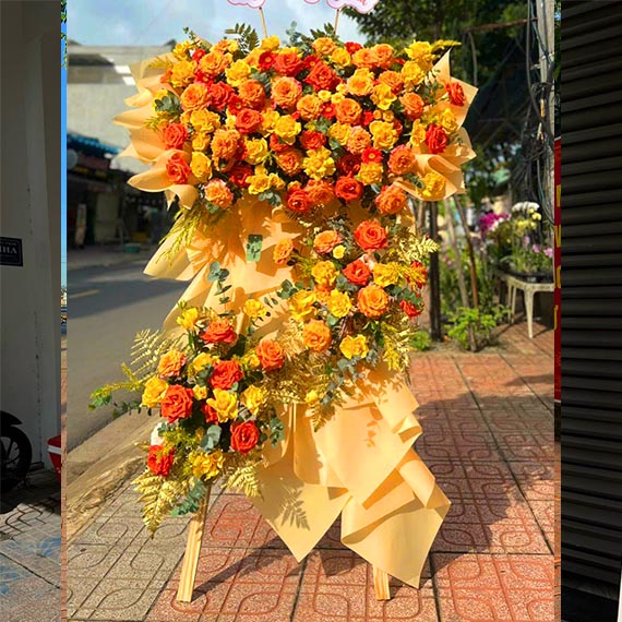 Hoa mừng khai trương tại Long Thành, Nhơn Trạch