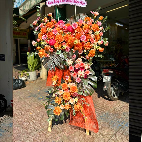 Hoa mừng khai trương tại Long Thành, Nhơn Trạch mã số 923