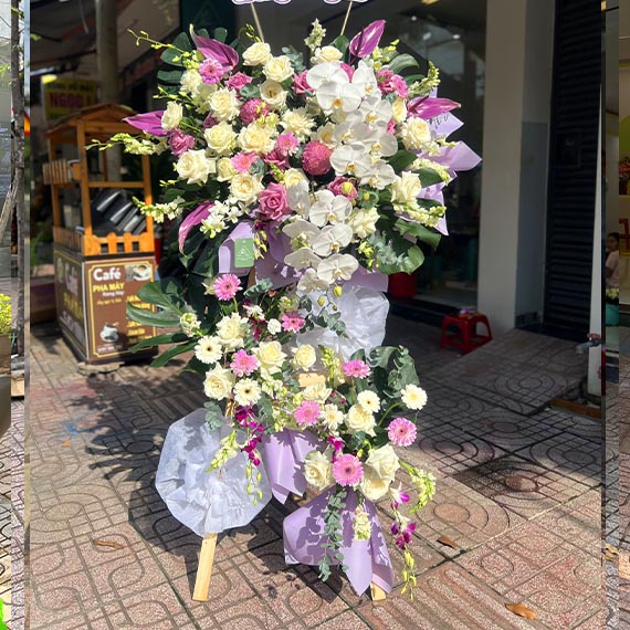 Hoa viếng đám tang tại Long Thành, Nhơn Trạch mã số 889