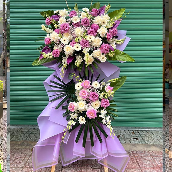 Hoa viếng đám tang tại Long Thành, Nhơn Trạch mã số 890