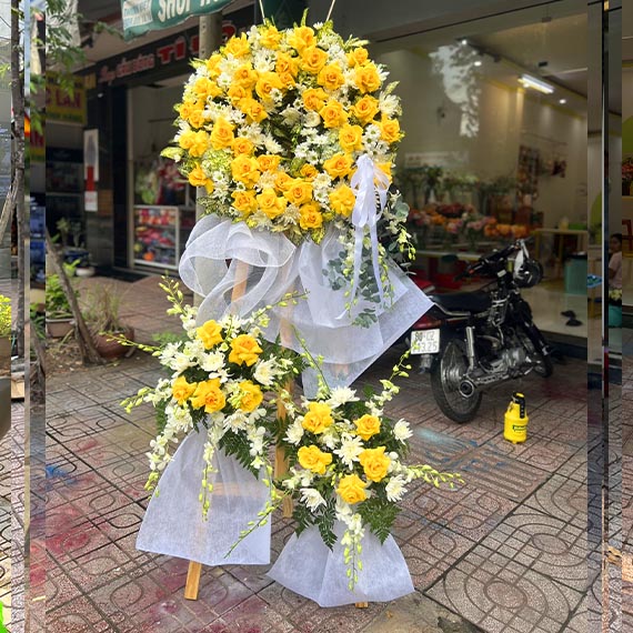 Hoa viếng đám tang tại Long Thành, Nhơn Trạch mã số 891