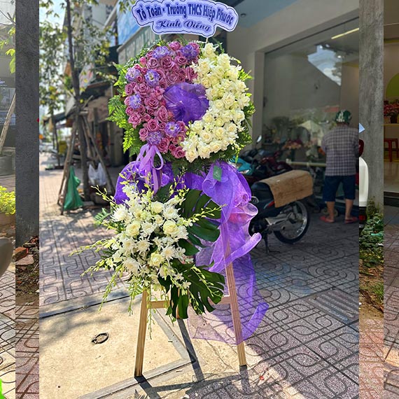 Hoa viếng đám tang tại Long Thành, Nhơn Trạch mã số 895