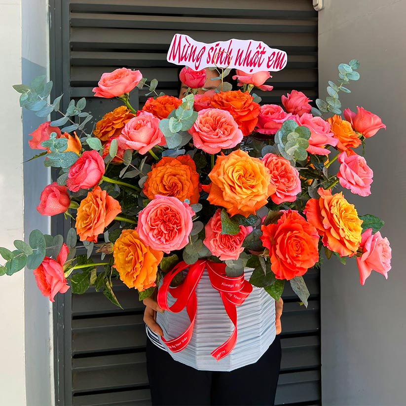 Hộp hoa mừng sinh nhật người yêu ở Long Thành