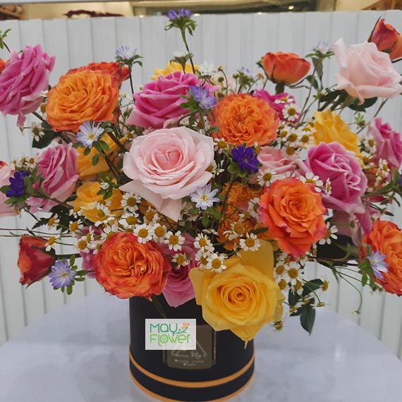Hộp hoa chúc mừng sinh nhật tại Long Thành, Nhơn Trạch