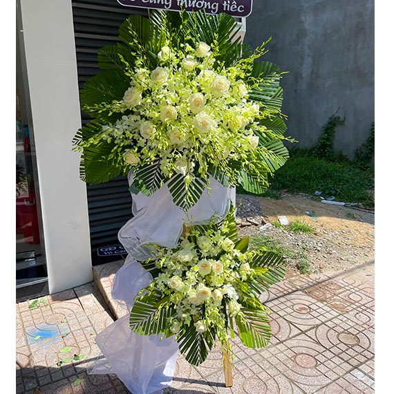 Kệ hoa viếng tại Long Thành, Nhơn Trạch