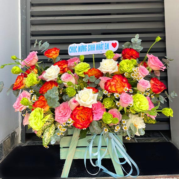 Lẵng hoa tình yêu tại Long Thành, Nhơn Trạch